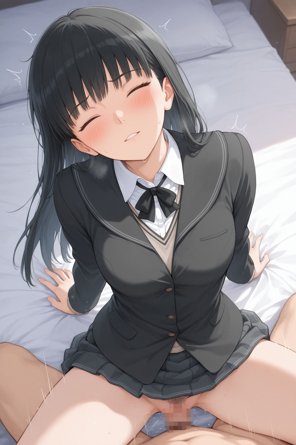 好感度MAX委員長とのCG集 サンプル3ページ目