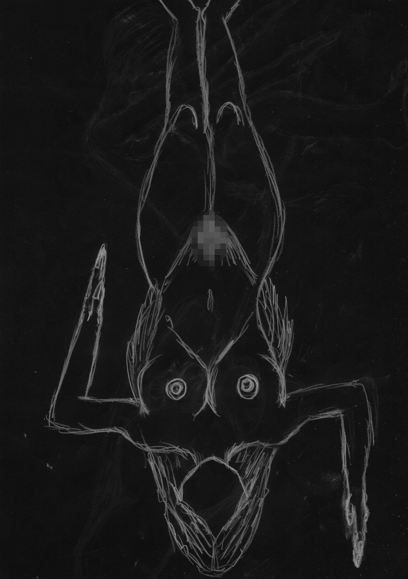 黒よりも黒いエロティックホラー黒戯絵集「マネキンポーズ2」 サンプル5ページ目