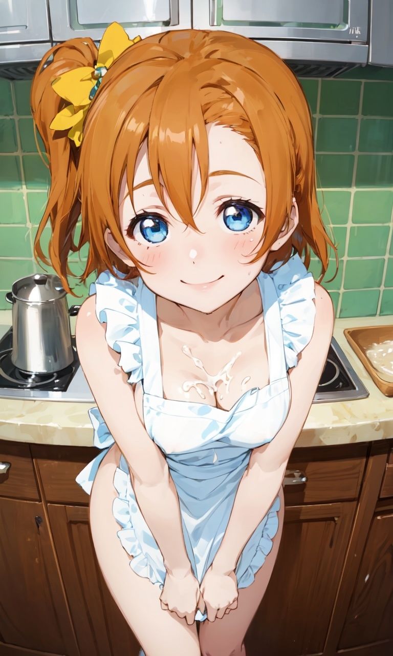 虹かけ誌   ラブライブ！  イラスト集27   高坂穂乃果  やっぱりドピュん？！ サンプル9ページ目