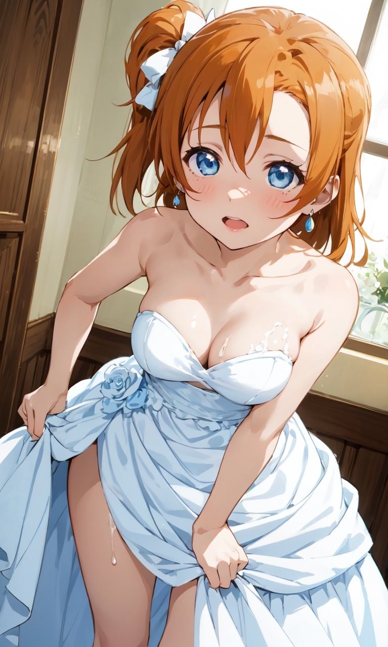 虹かけ誌   ラブライブ！  イラスト集27   高坂穂乃果  やっぱりドピュん？！ サンプル10ページ目