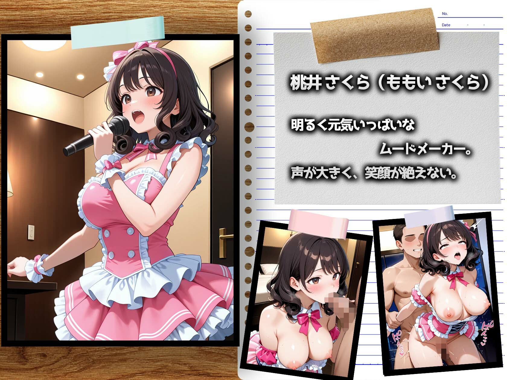 アイドルの裏営業〜6人まとめて枕漬け〜 サンプル1ページ目