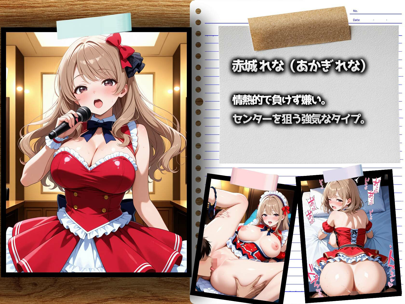 アイドルの裏営業〜6人まとめて枕漬け〜 サンプル2ページ目