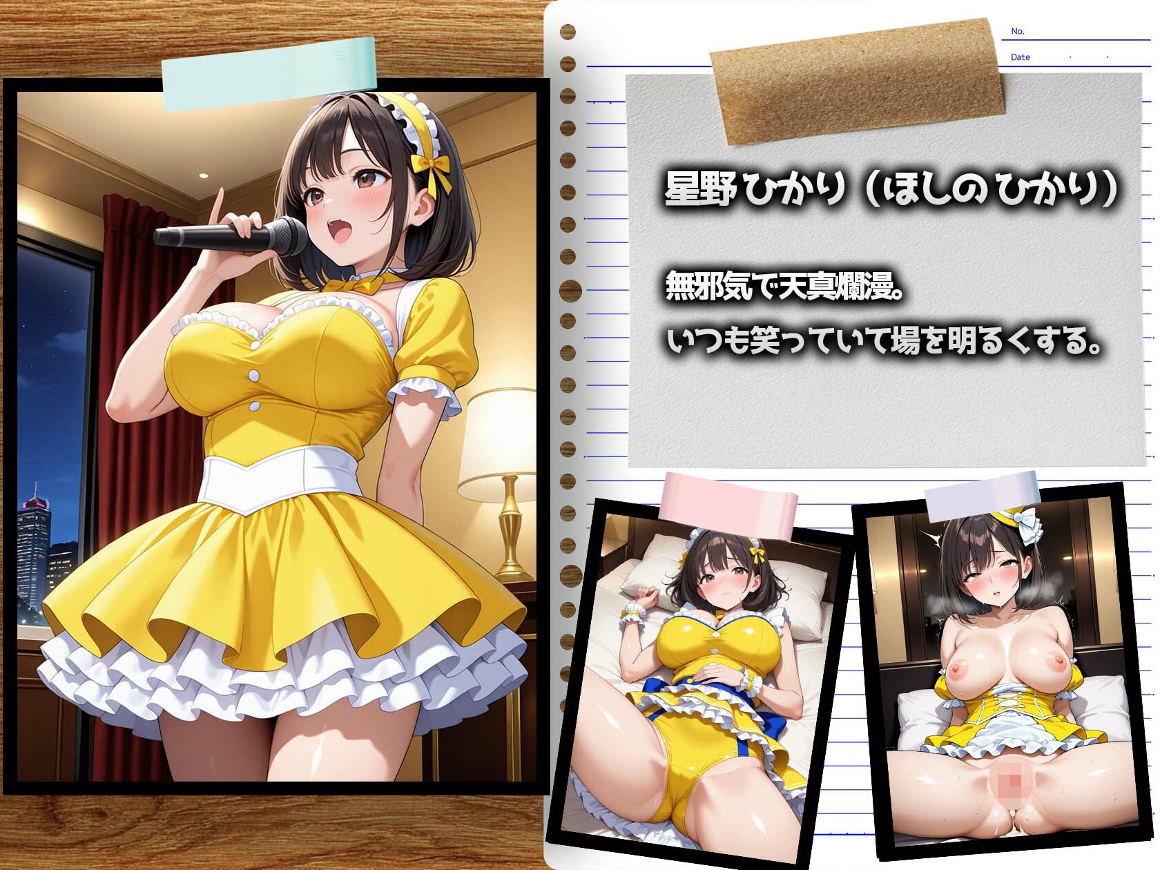アイドルの裏営業〜6人まとめて枕漬け〜 サンプル3ページ目