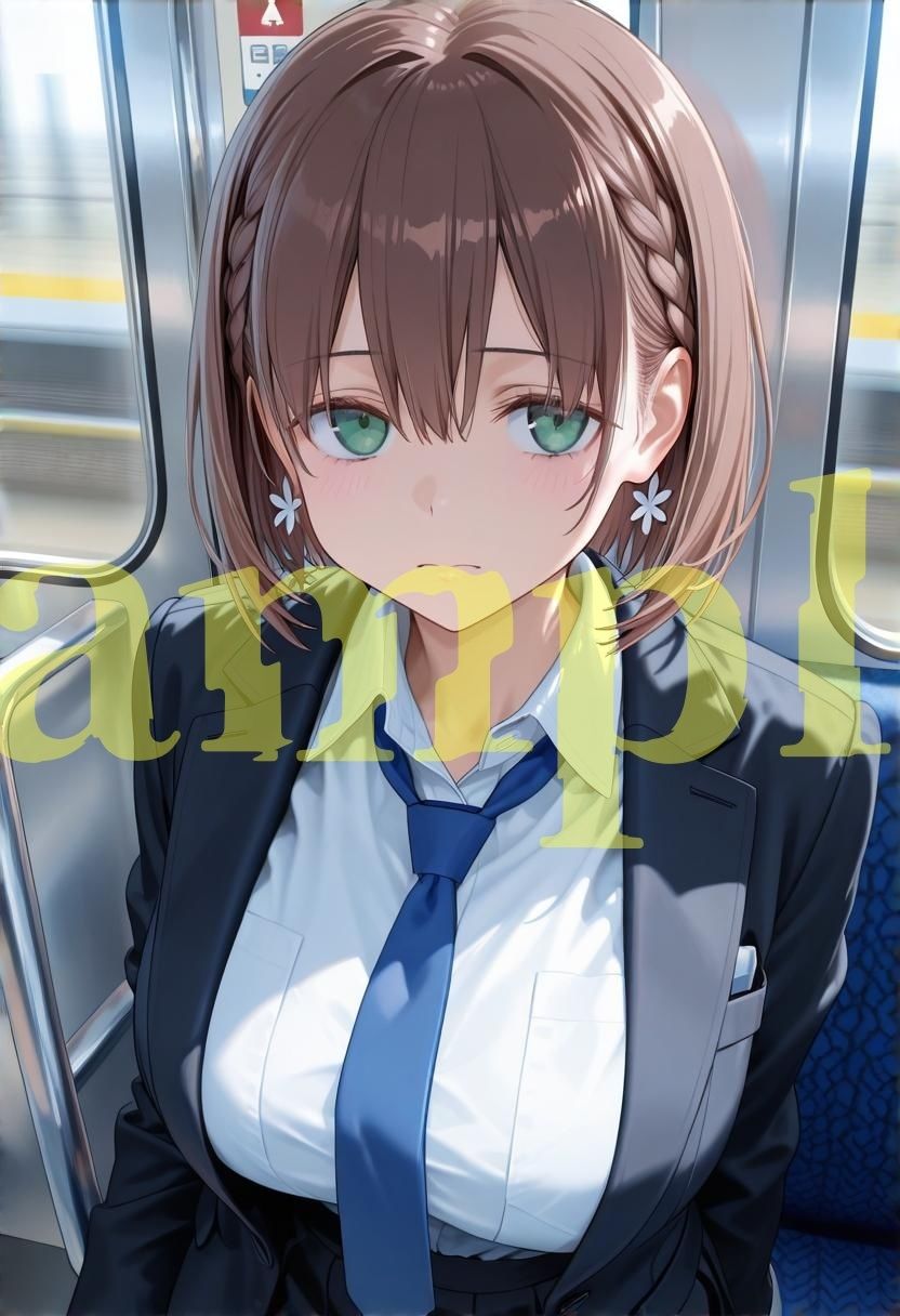 強●快楽痴●電車 月〇日のた〇わ  あ〇ちゃん編 サンプル1ページ目