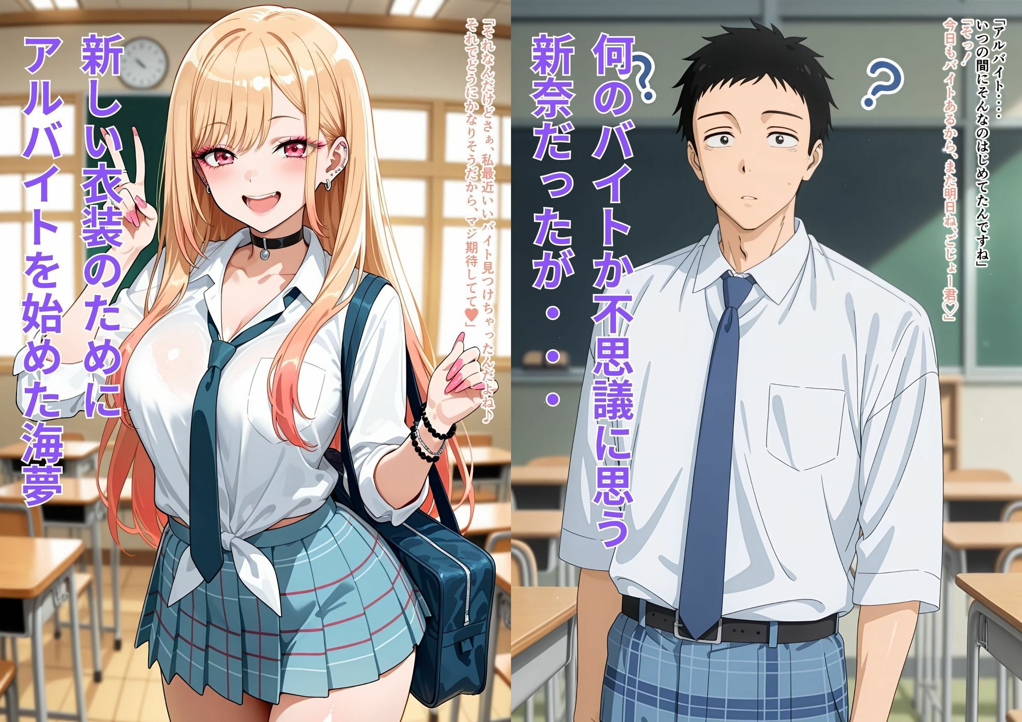 その美人オタクギャル  快楽に溺れて無様にラブドール堕ちとなる... サンプル1ページ目