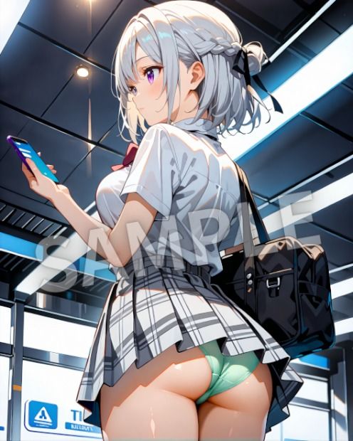 駅ナカ無防備ガール サンプル2ページ目