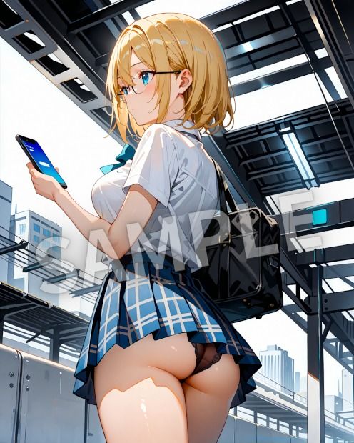 駅ナカ無防備ガール サンプル3ページ目