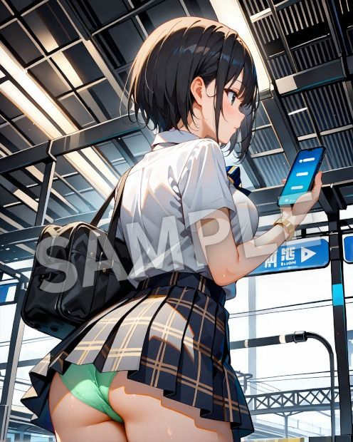 駅ナカ無防備ガール サンプル7ページ目