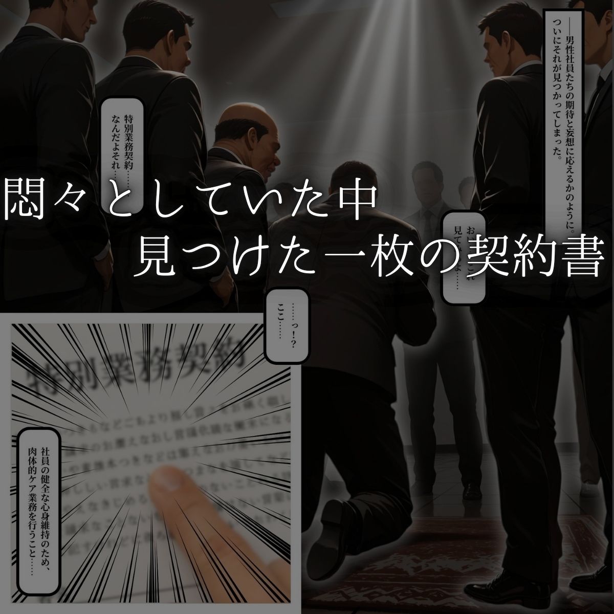 新入社員 〜特別業務契約の裏側〜 サンプル4ページ目
