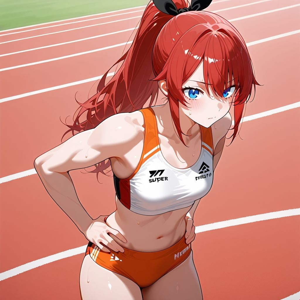 陸上女子調教記録 サンプル1ページ目