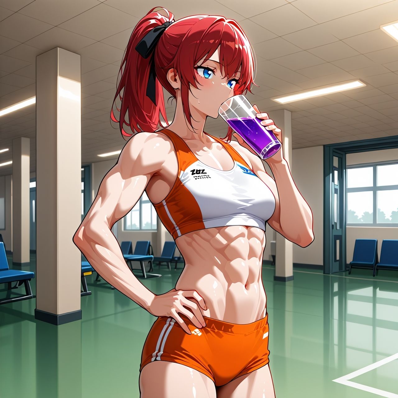 陸上女子調教記録 サンプル3ページ目