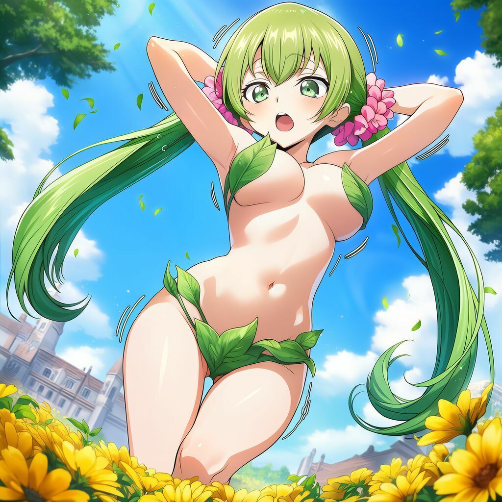 自分だけを愛でてほしくなると急成長するドリアード_出会い編 サンプル3ページ目