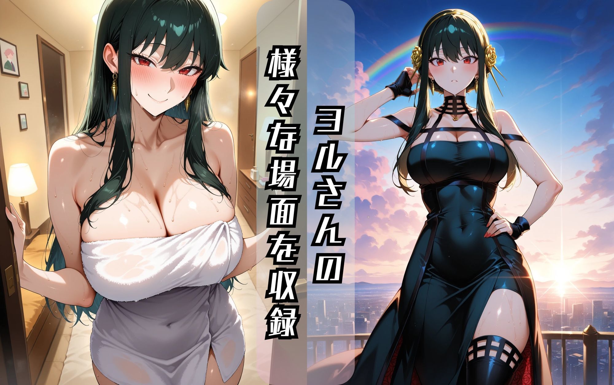 ヨルさんのエッチな日々 サンプル1ページ目