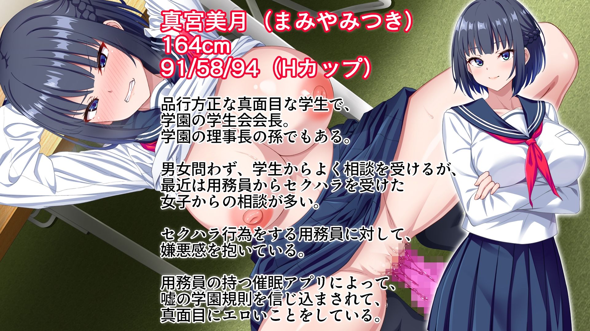 【CG集版】俺を嫌いな品行方正な会長様を、常識改変で卑猥な性処理メス豚に堕とす サンプル6ページ目