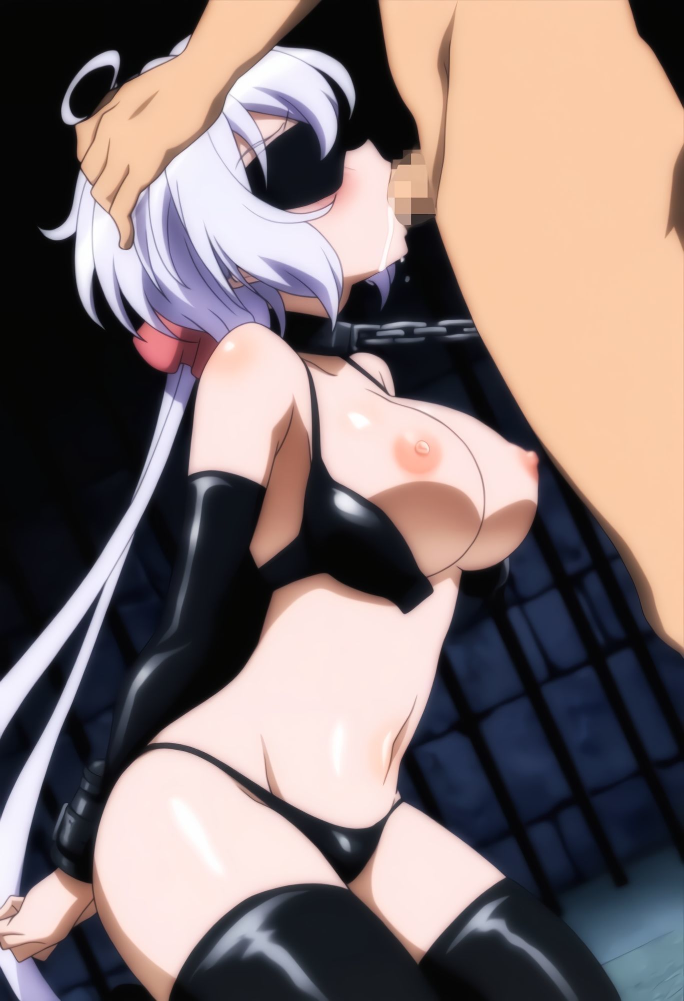 【戦姫絶○シンフォギア】雪○クリス_拘束調教＆牝牛堕ち サンプル2ページ目
