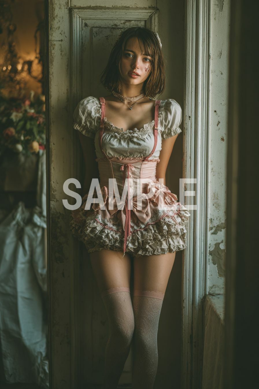 AI美女図鑑  2025  X’smas編 サンプル7ページ目