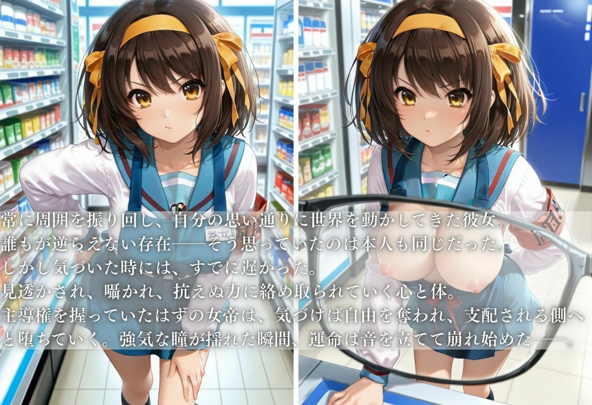 主導権を奪われた女帝 サンプル1ページ目