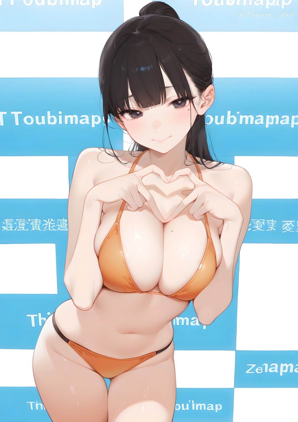 Kカップ爆乳J〇のポニテちゃんがHしたりNTRたりする本 サンプル6ページ目