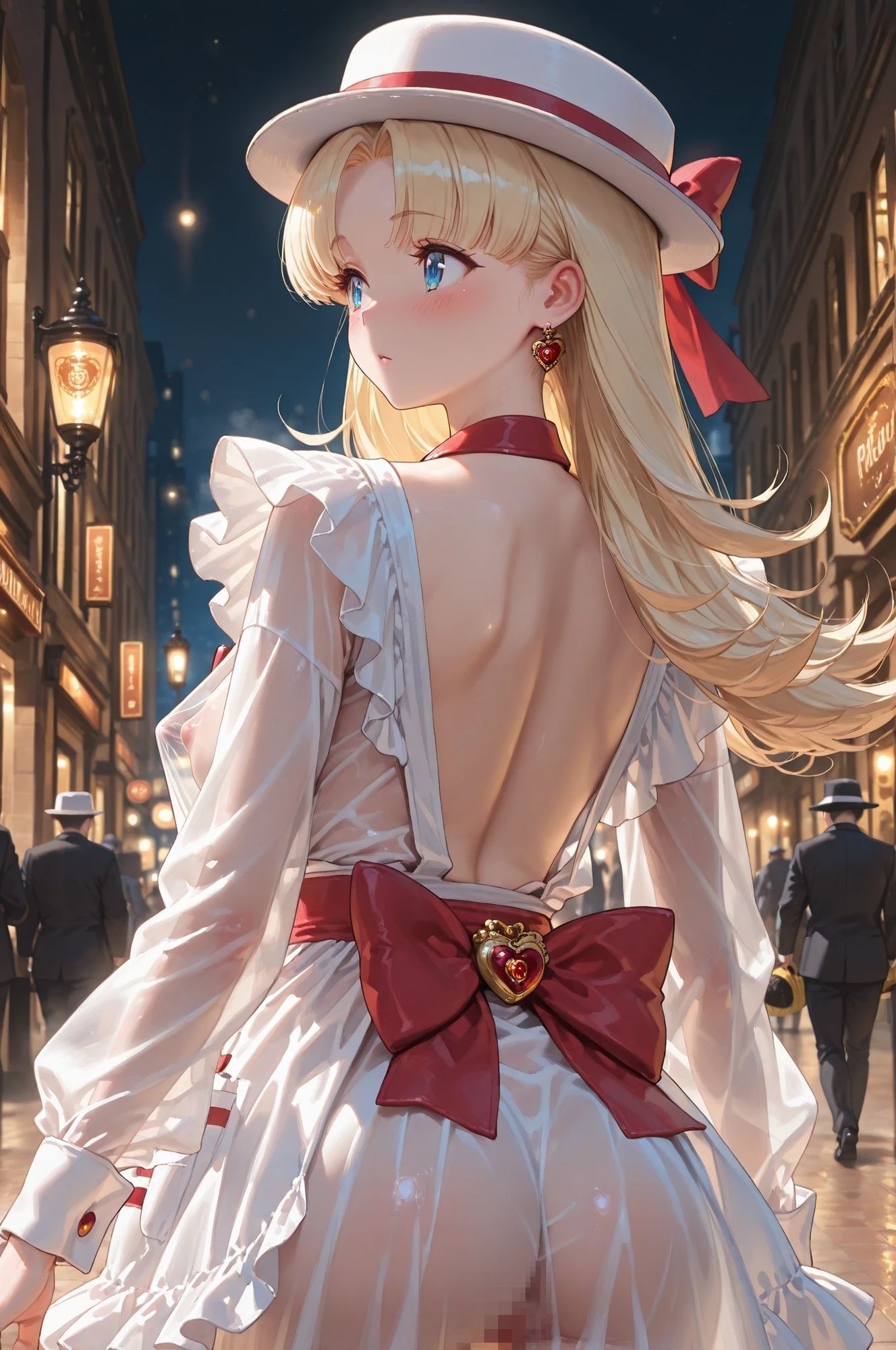 AIイラストCG集111  10年後の〇ージャ  イギリス編  縦長画像 サンプル4ページ目