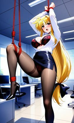 フェイ〇・T・ハラオウン Fat〇_T_harlaown 魔法少女リリ〇ルなのは CG画像集 サンプル1ページ目