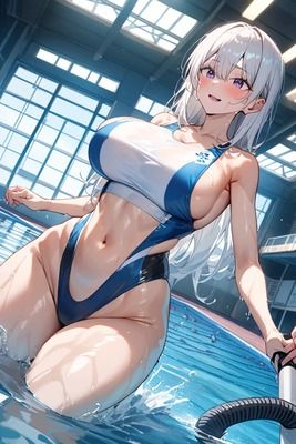 競泳水着女子8 サンプル4ページ目