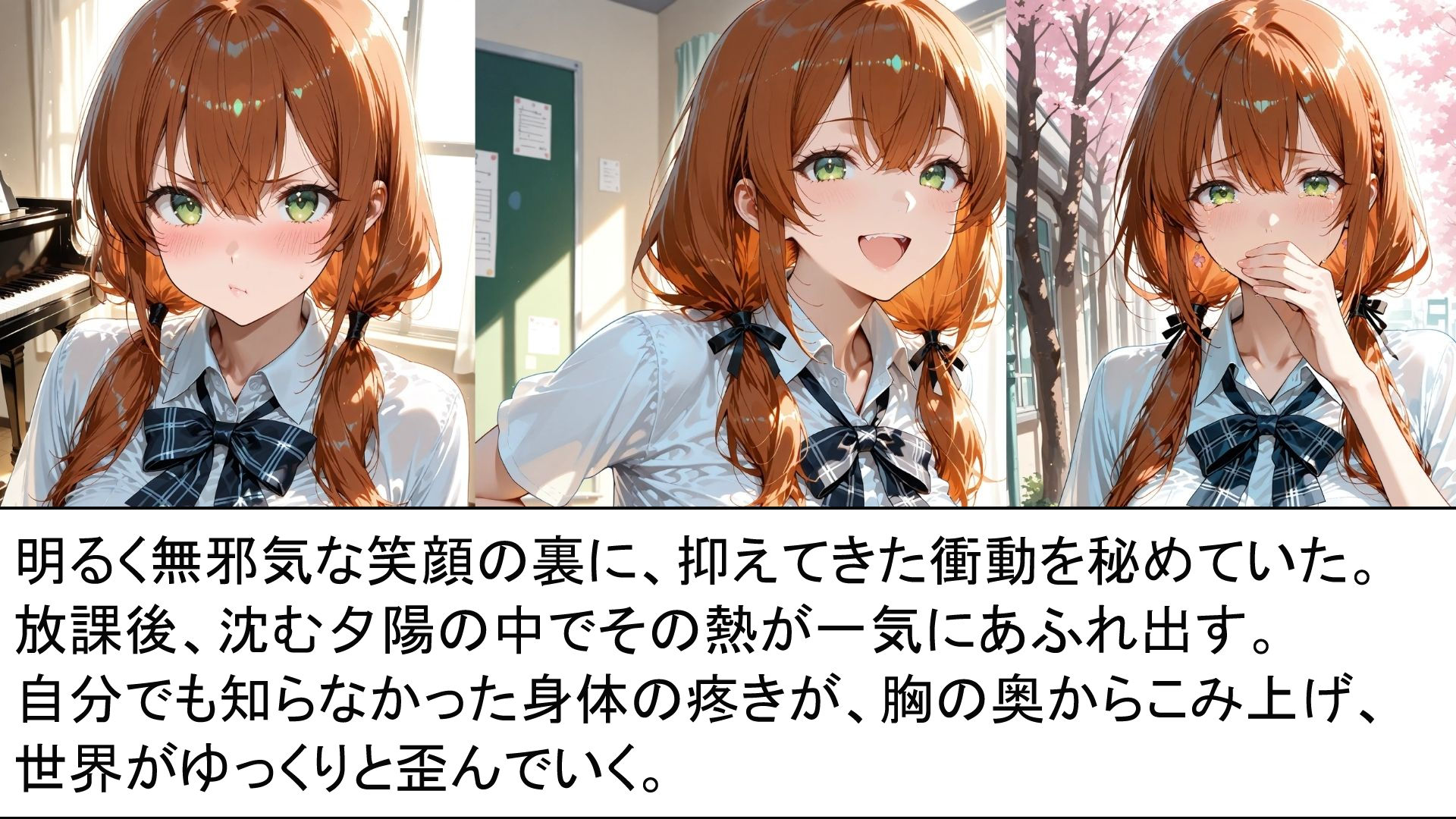 背徳の学園譚 サンプル1ページ目