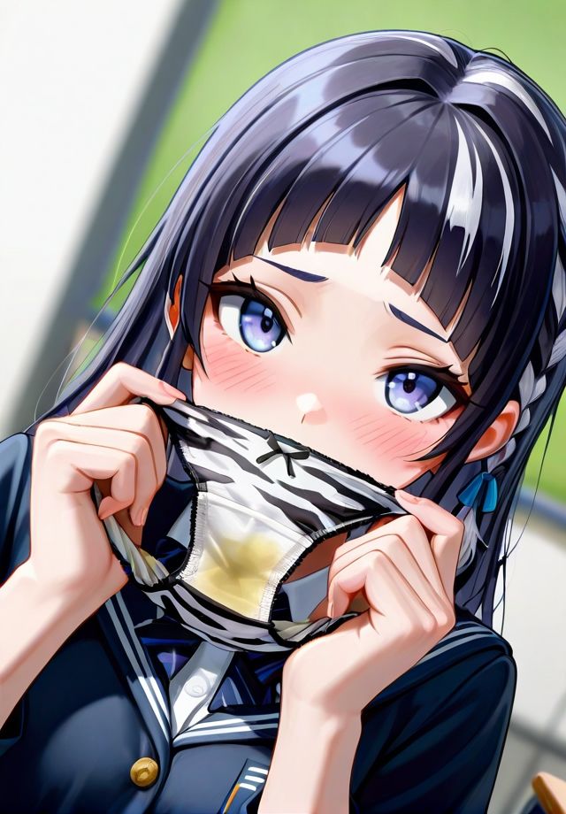 脱ぎたて汚パンティを見せてくれる サンプル1ページ目