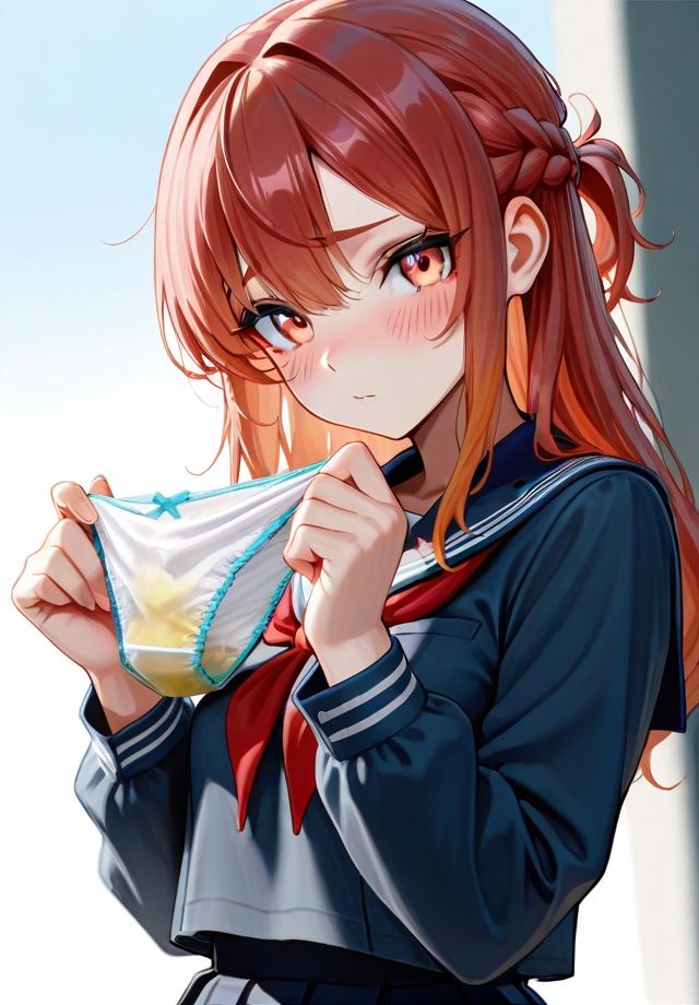 脱ぎたて汚パンティを見せてくれる サンプル2ページ目