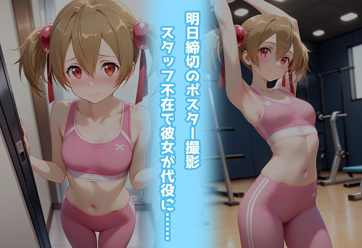 スポーツジムでトラブル！？二人で秘密の撮影会〜シリカ編〜 サンプル2ページ目