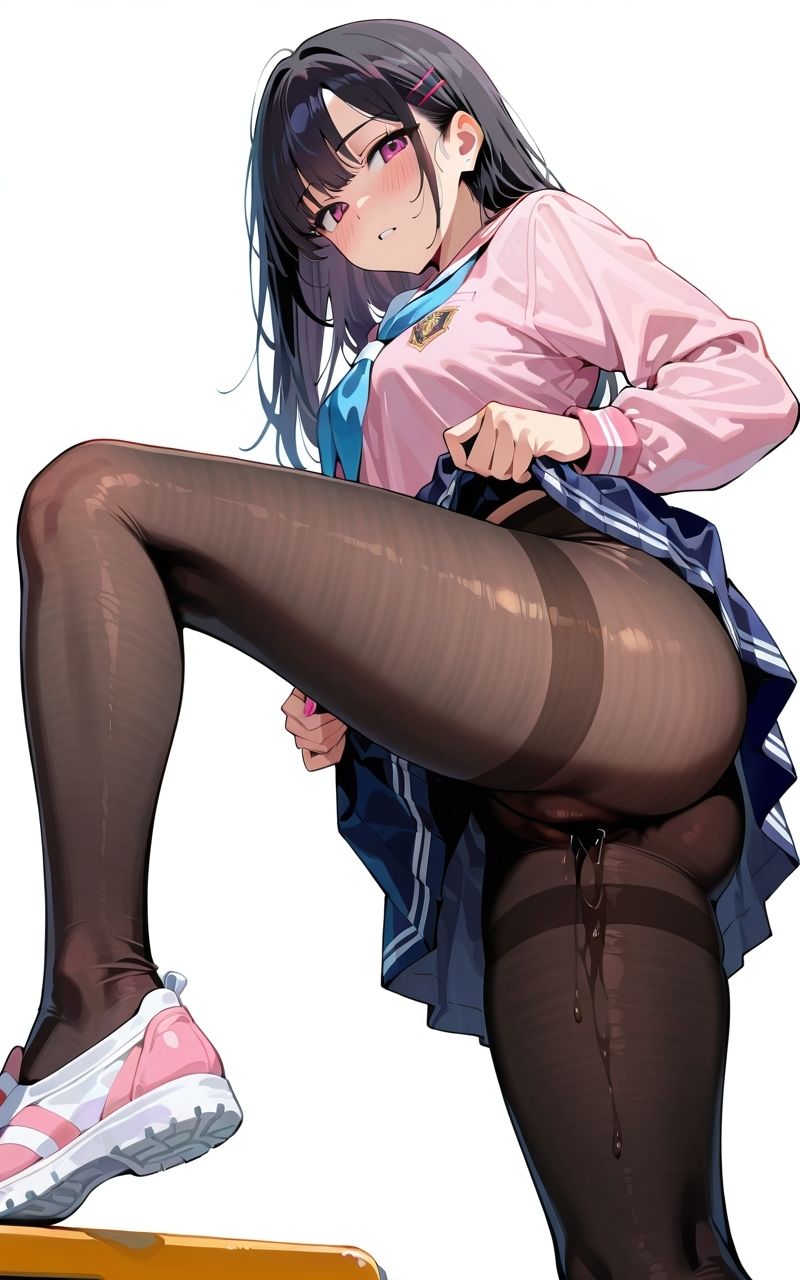 パンスト？巨乳少女 サンプル3ページ目