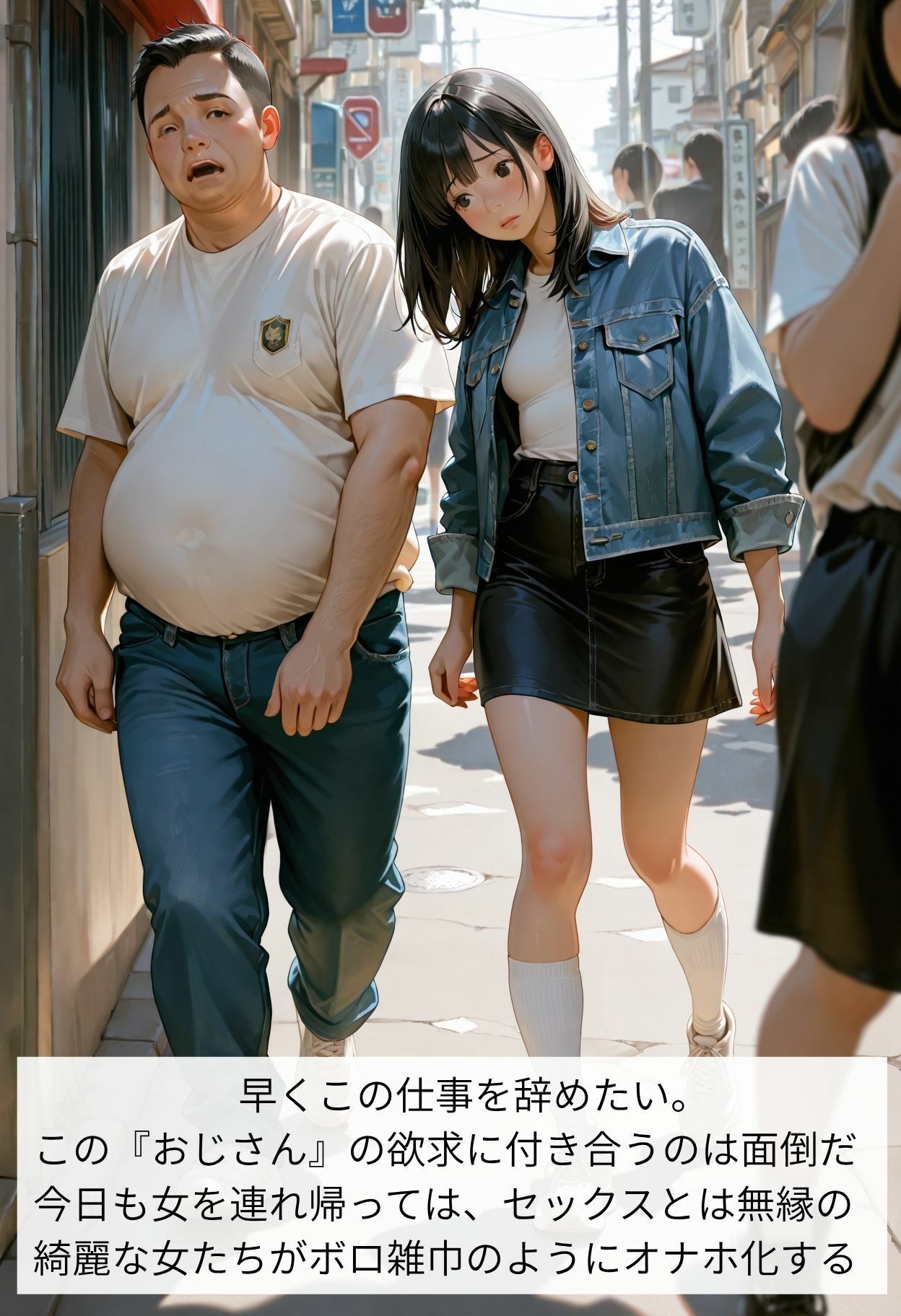 暗黒街の『おじさん』 サンプル1ページ目