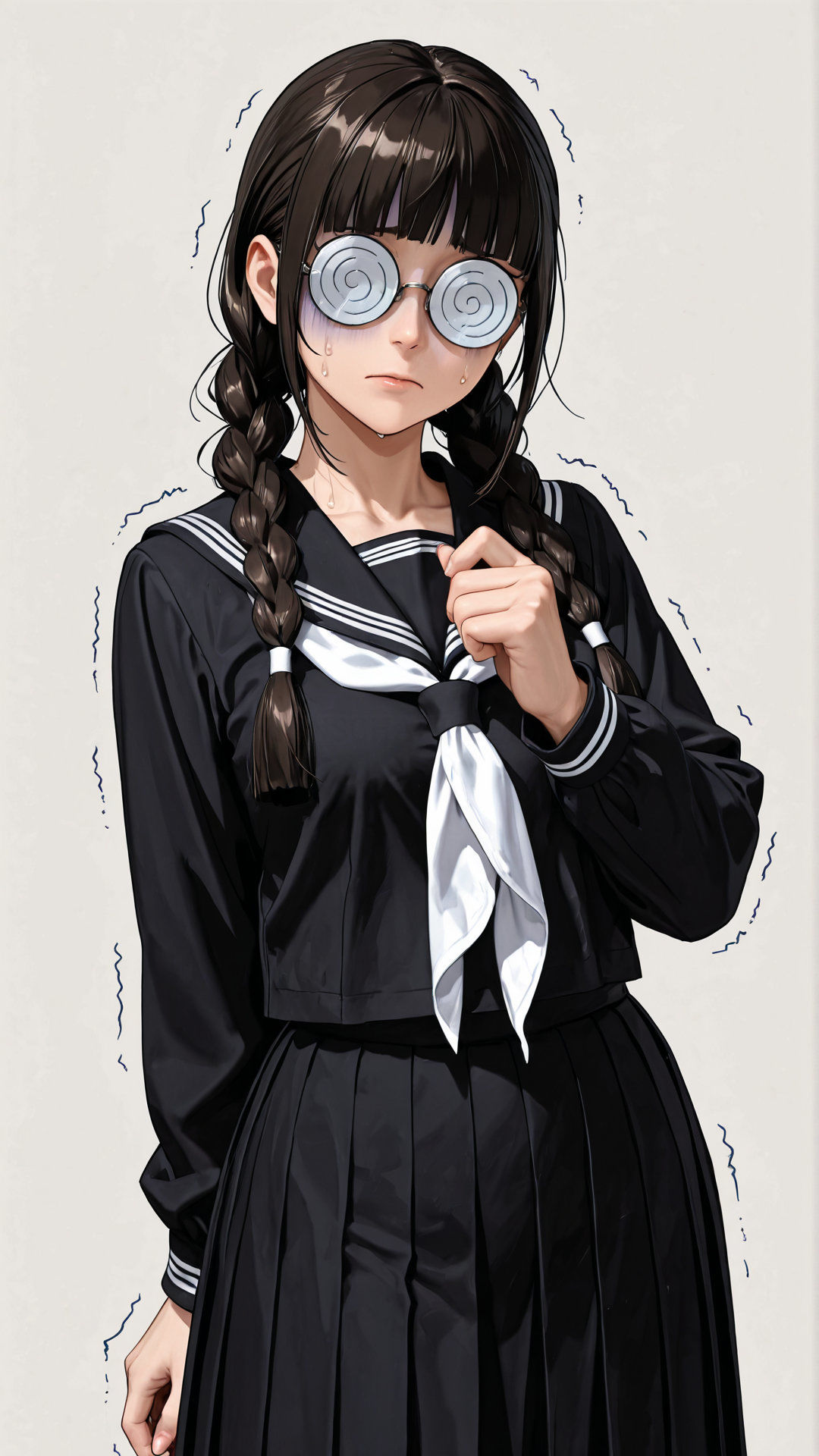 優等生委員長の弱みを握ったので脱がせてみた サンプル2ページ目