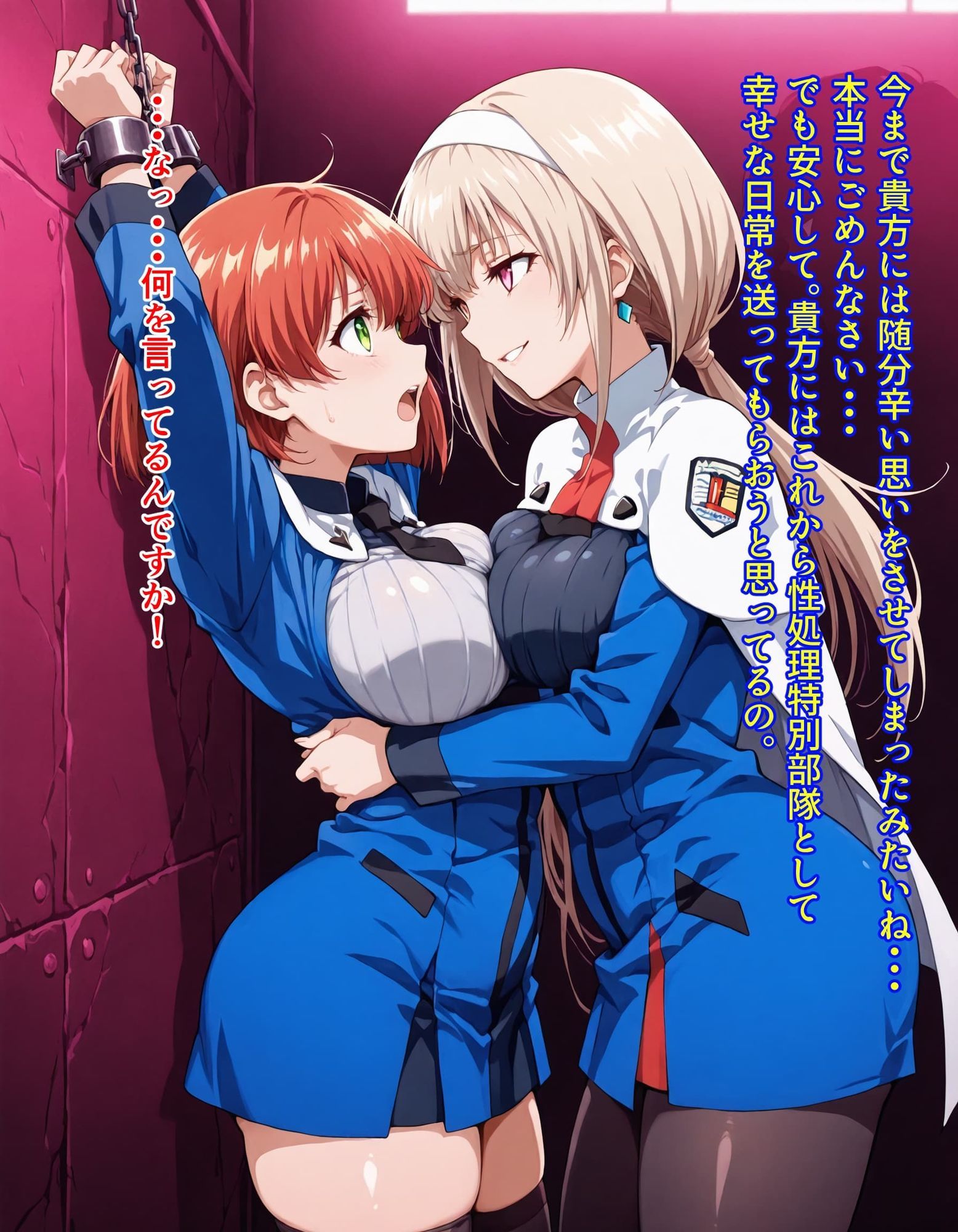 Superメス豚大戦！！Episode3 サンプル4ページ目