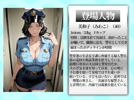 〜婦人警官は肉棒で絶頂メス逝き〜昼は正義・夜は淫らな女 サンプル1ページ目