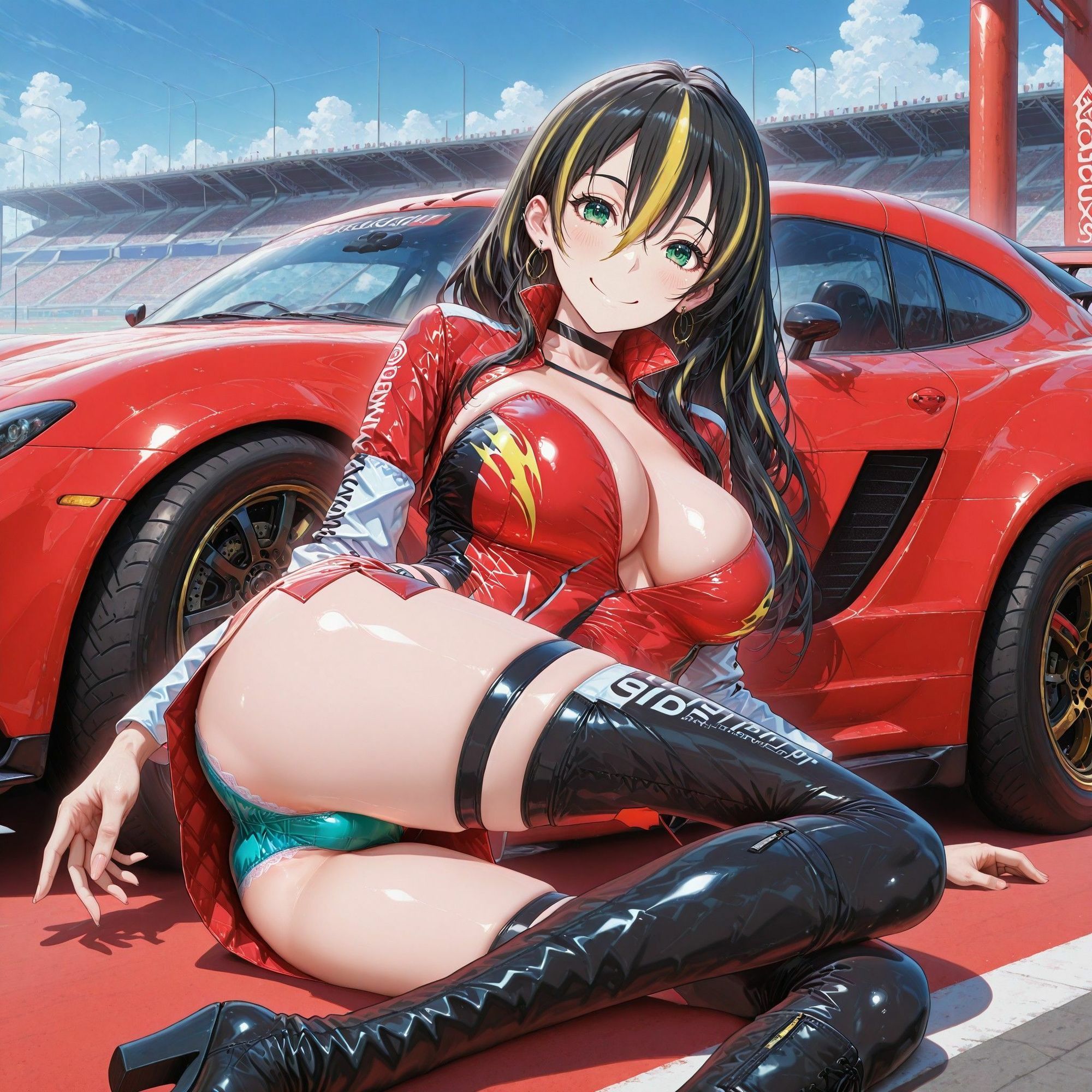 【衣装多種】頼れる綺麗なお姉さん、ア〇ビスのアヘ顔がだらしなくてエロイ_SEXオナニー編 サンプル5ページ目
