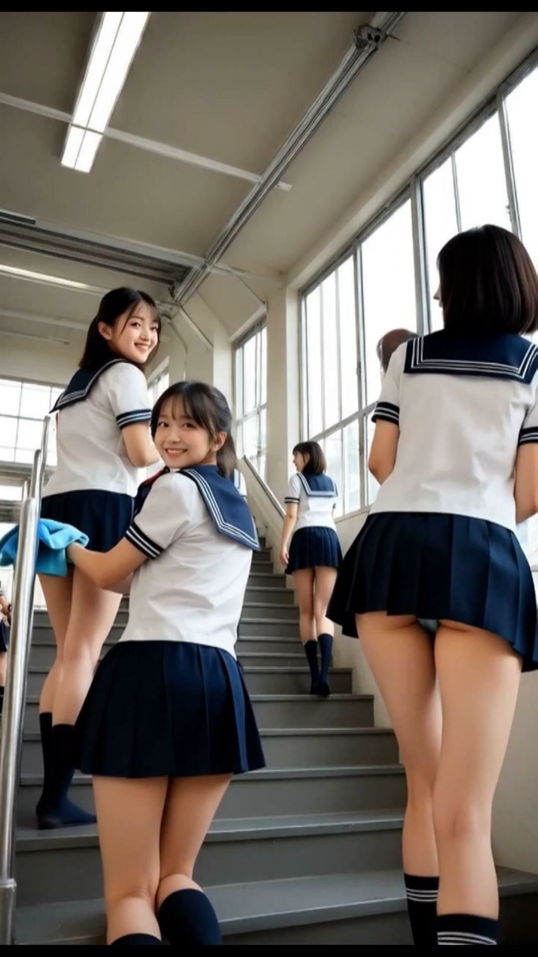 【動画】S級 制服女子 〜掃除編〜 サンプル5ページ目