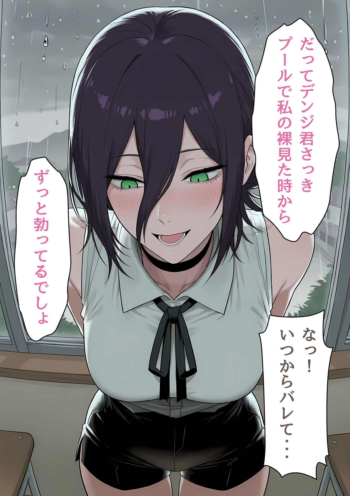 レ〇と学校エッチ サンプル3ページ目