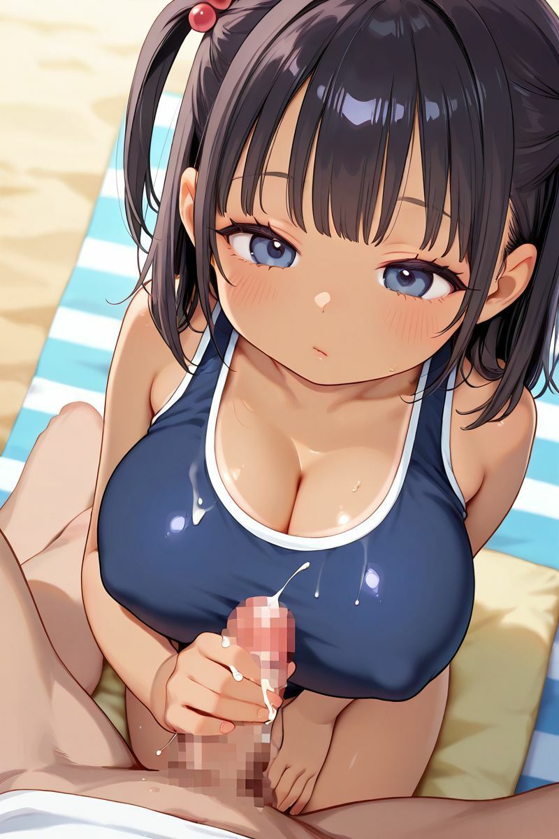 日焼けした巨乳の妹とエッチしたら最高に気持ちよかった「お兄ちゃんと私だけの秘密だよ」 サンプル5ページ目