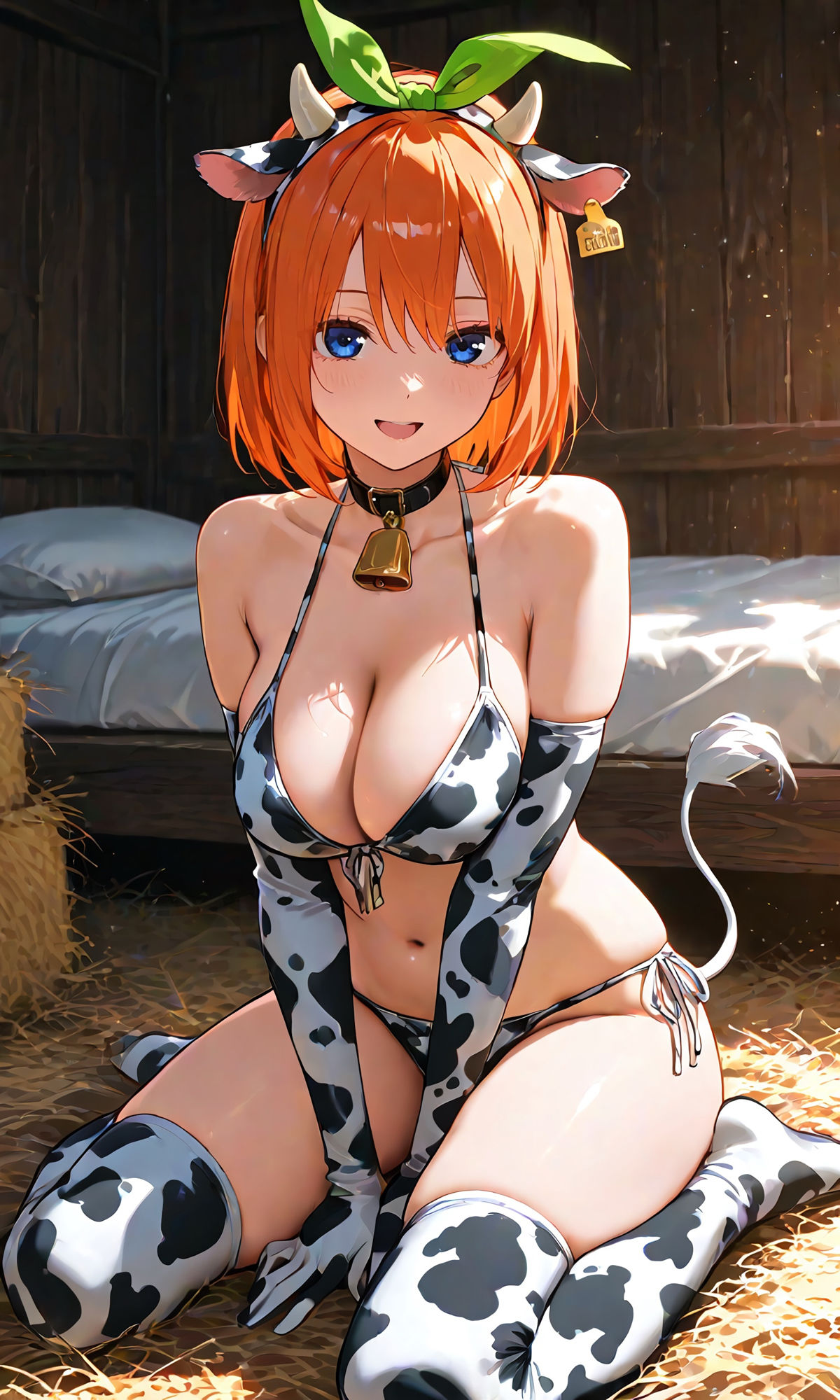 四葉と牛コスえっち サンプル1ページ目