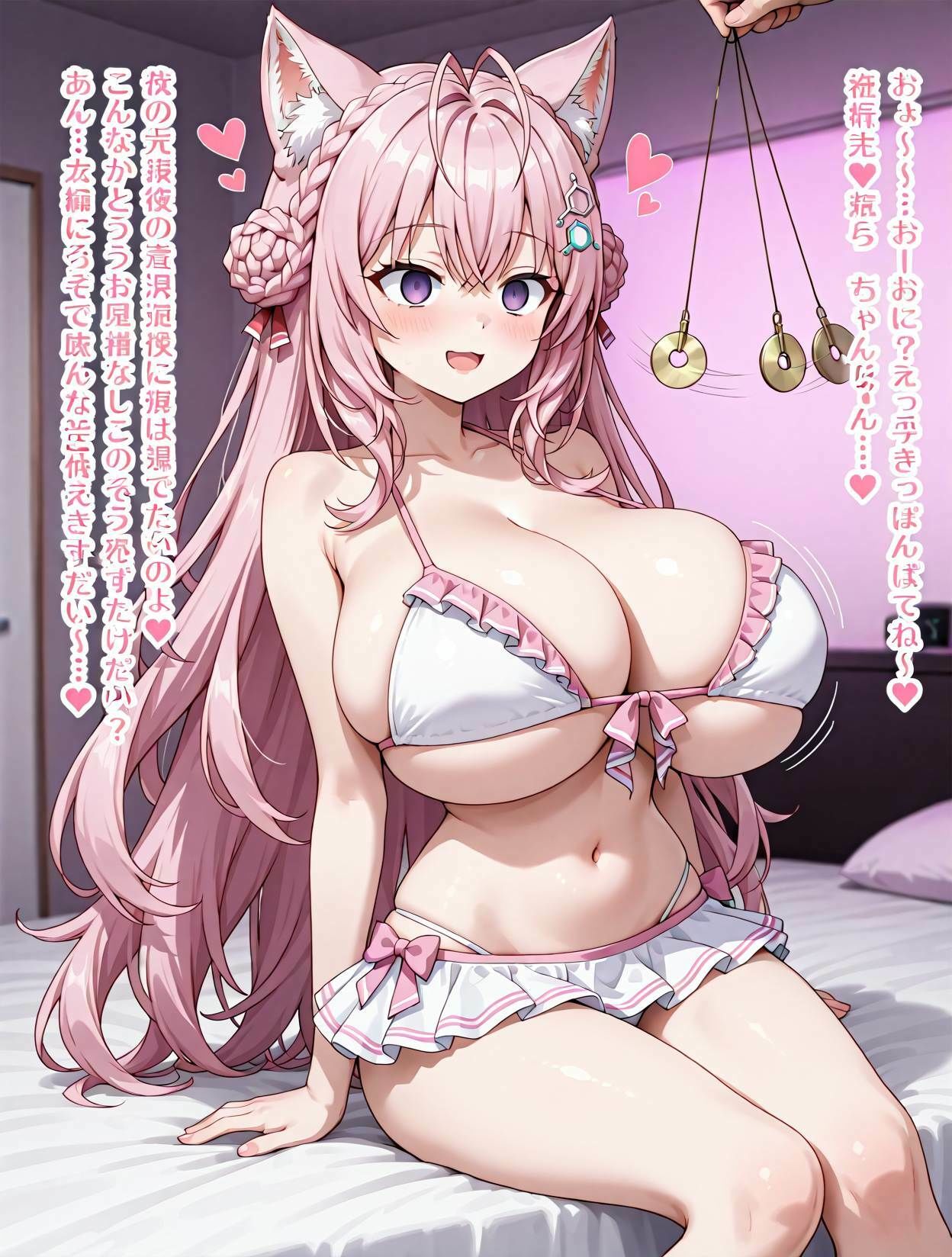 爆乳水着博衣◯よりに催◯かけていちゃらぶえっちCG集 サンプル1ページ目