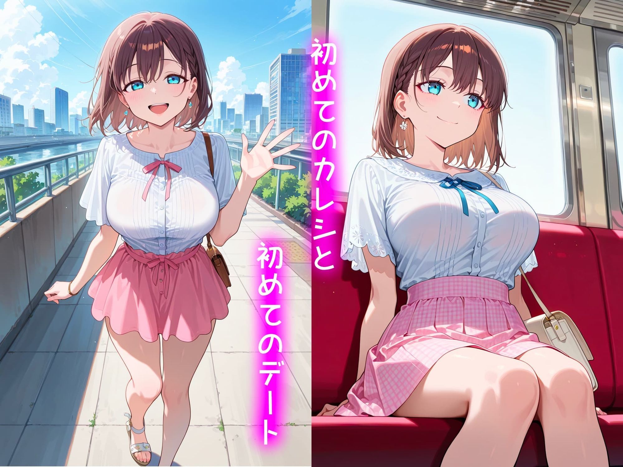 処女卒業記録〜ワタシが女になった夏〜【アイちゃん編】 サンプル1ページ目