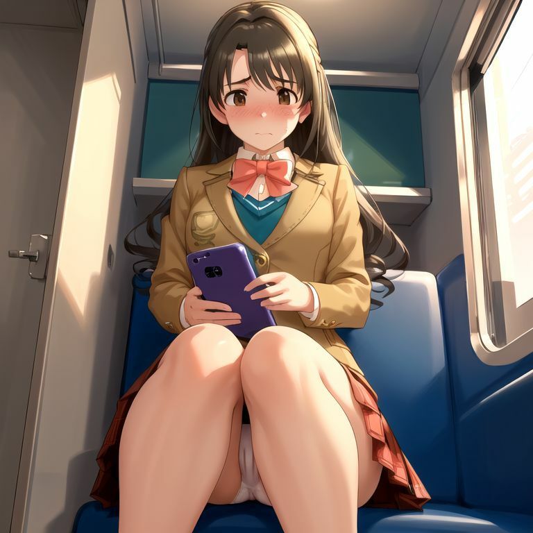 卯月の痴●電車 サンプル3ページ目