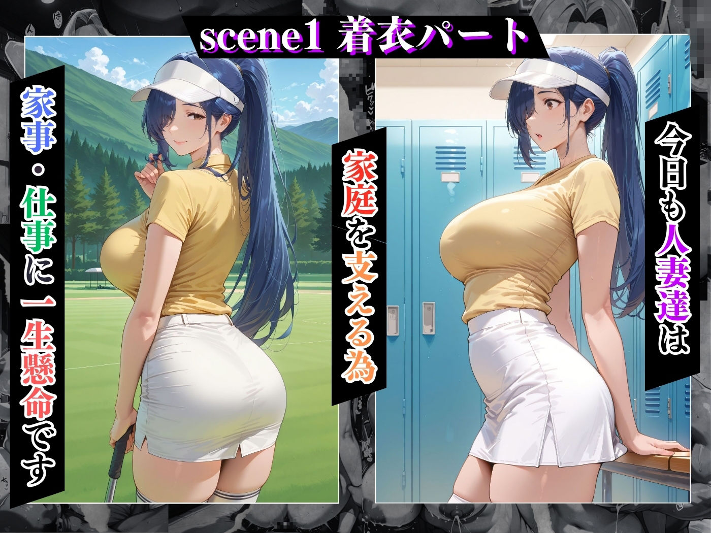 【4K高画質CG集】肉感人妻種付け〜レッスンと偽り行為を強要 人妻レス穴へ中出しショット〜 サンプル4ページ目