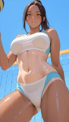 ビーチバレー サンプル3ページ目