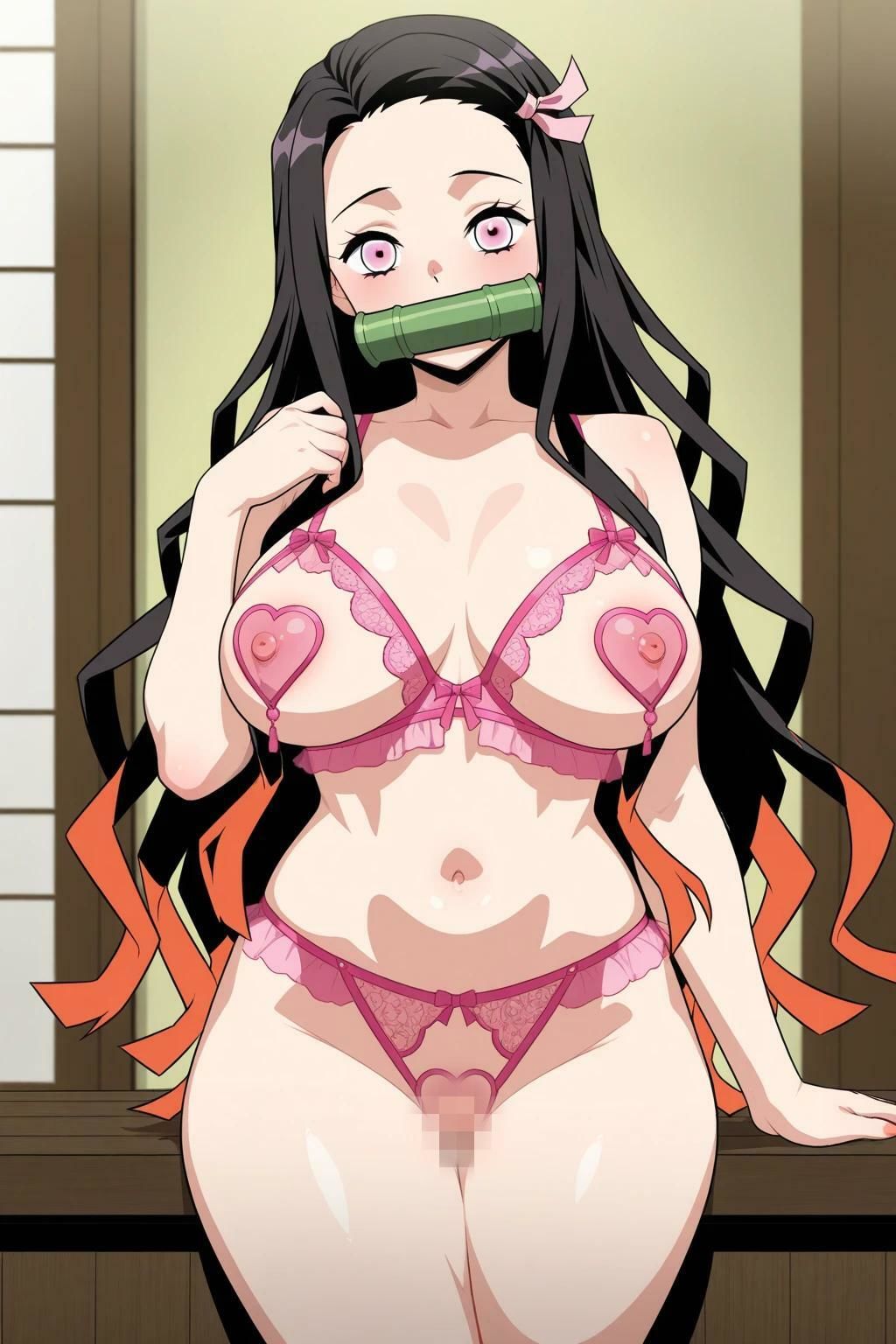 セクシー下着・ボディスーツ特集（鬼〇の刃 禰〇子） サンプル3ページ目