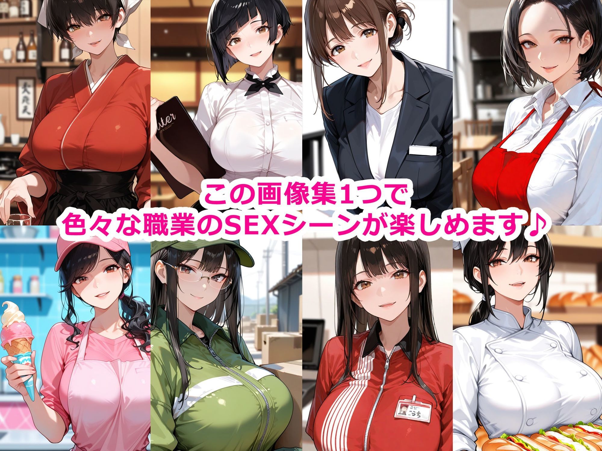 パート主婦はその男と会話してはいけない 即堕ち2コマ サンプル9ページ目