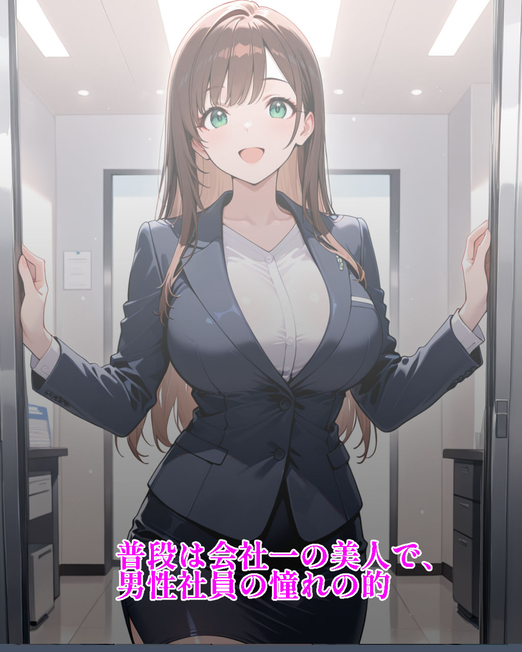 会社で一番美人の清楚系OLは上司の性奴●〜会社編〜 サンプル2ページ目