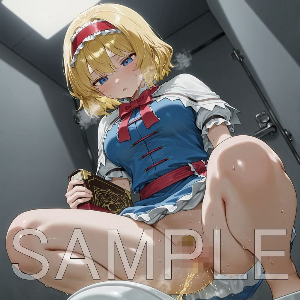和式放尿アリス サンプル4ページ目