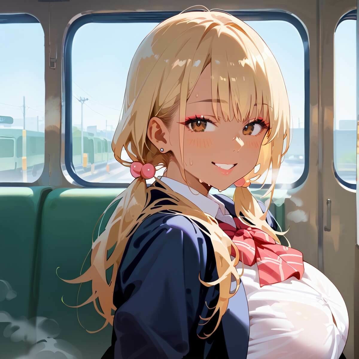 ギャルだらけの最強！満員電車！7・190枚 サンプル10ページ目