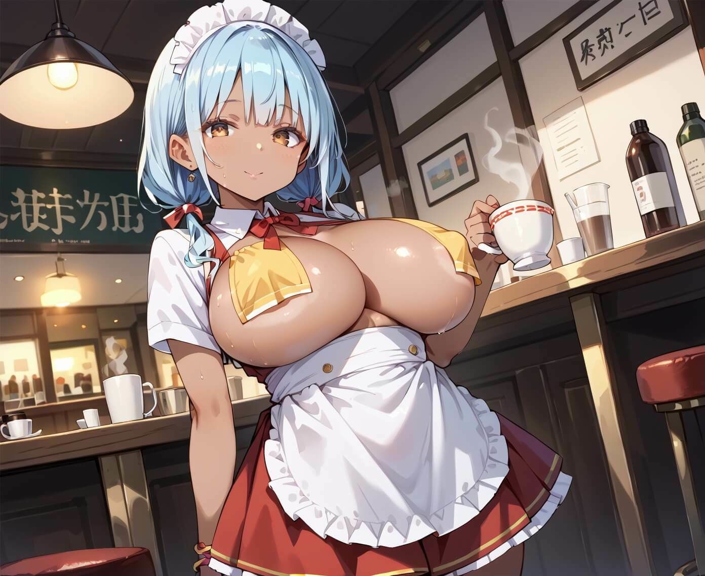 珈琲1杯でヤれるカフェ12！110枚 サンプル3ページ目